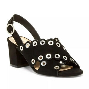 Sam Edelman Seana Black Block Heel Sandals